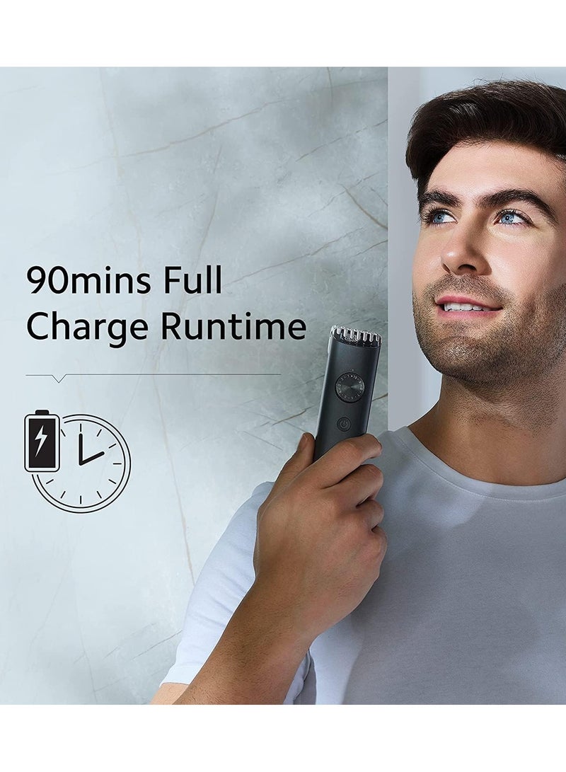 Xiaomi Mİ Trimmer for men Grooming Kit Pro Hair 8 in 1 , Body All in One Professional Styling Trimmer, Body Groomer, Nose & Ear Hair Trimming, Hair Clippers, Beard Combs, Quick Charge & 90 Mins Run Time - Image 4