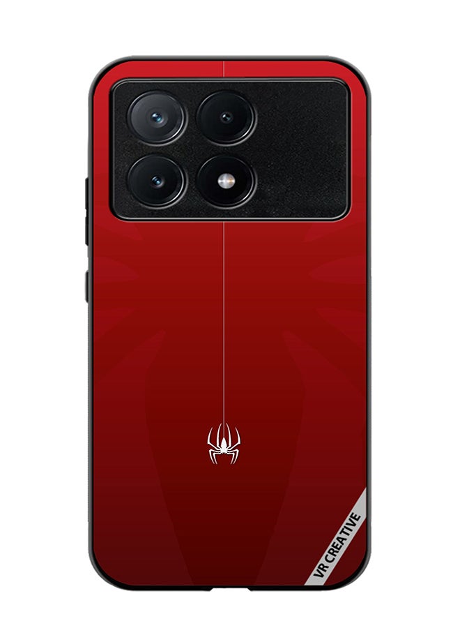 VR CREATIVE Protective Case Cover For Xiaomi Poco X6 Pro Spiderman Design Multicolour - Image 1