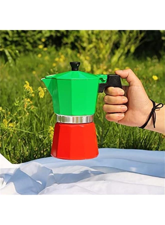 Stovetop coffee and Coffee Maker, Iconic Stovetop coffee Maker, Makes Real Italian Coffee, coffee Pot for Italian and Cuban Café Brewing, Capable of Producing a Crema Rich coffee  - Image 4