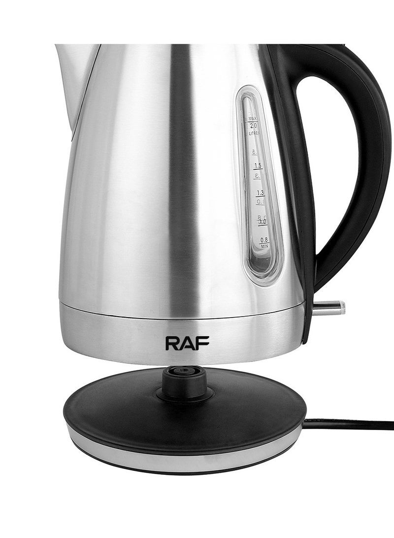 آر إيه أف غلاية منزلية من الفولاذ المقاوم للصدأ مع إيقاف تشغيل تلقائي بسعة 2.0 لتر - Image 3