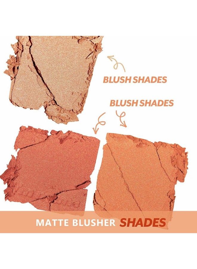 Mars لوحة وجه فانتازيا مع أحمر الخدود وهايلايتر وبرانزر؛ عالية الصبغة وطويلة الأمد؛ مجموعة مكياج للوجه (20 جرام)؛ ظل 01 - Image 4