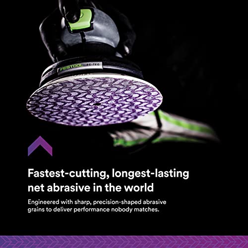 3M Cubitron II Net Disc Roll 31656, Fastest-Cutting, Longest-Lasting, Dust Capture, 6 in, 320+ grade, 50 Discs/Roll - Image 2
