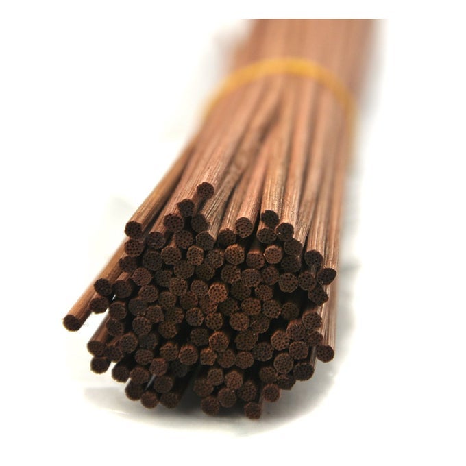 100 PIECES RATTAN REED DIFFUSER REPLACEMENT REFILL STICKS 1230CMX3MM BROWN