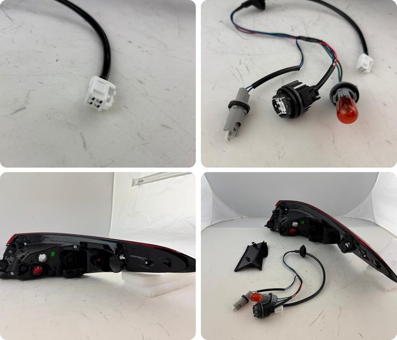 ALLIGATOR AUTO LIGHTS مجموعة ضوء الذيل البديلة لسيارة تويوتا كامري LE/L/هايبرد LE 2018-2020 - الجانب الأيمن/الركاب - Image 5