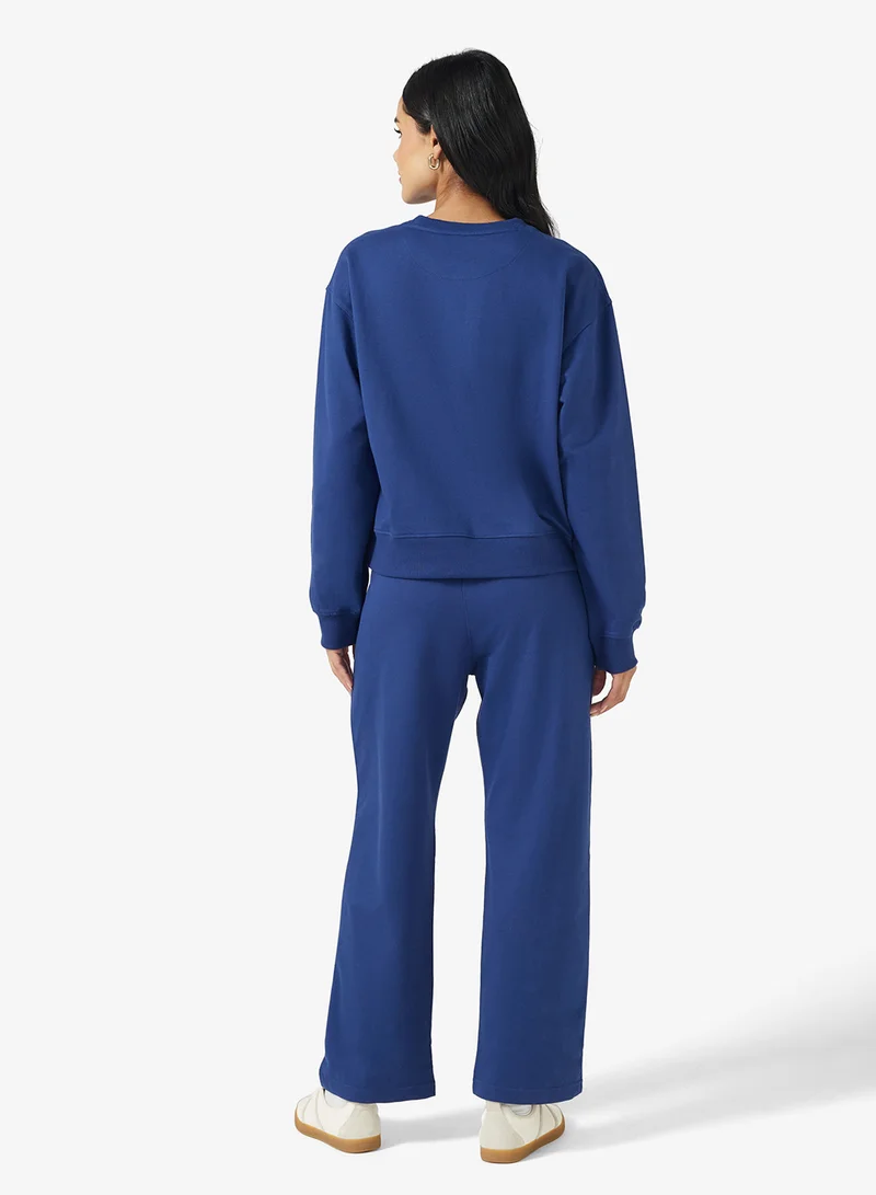 Ginger Basics Crew Neck Sweatshirt & Sweatpant Set