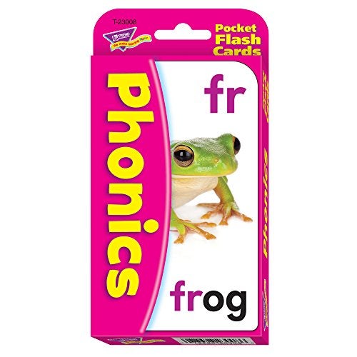 Trend Enterprises Trend Phonics Pocket Flash Cards 318 x 514 56 Count - Image 1