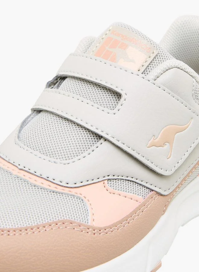 Kangaroos  Kids' Panelled School Shoes With Hook And Loop Closure for Women | Best Price UAE