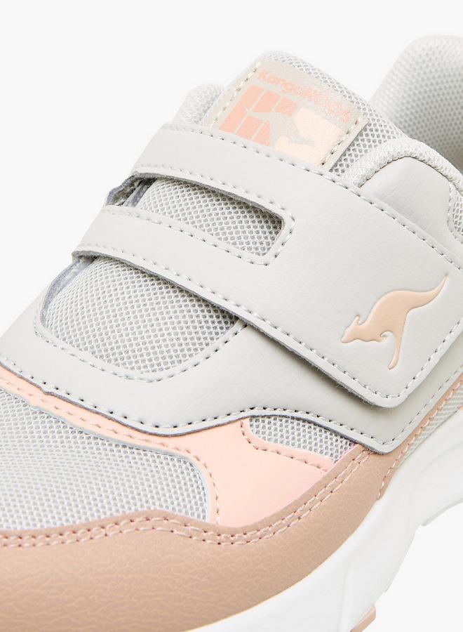 kangaROOS Kids' Panelled School Shoes With Hook And Loop Closure - Image 4