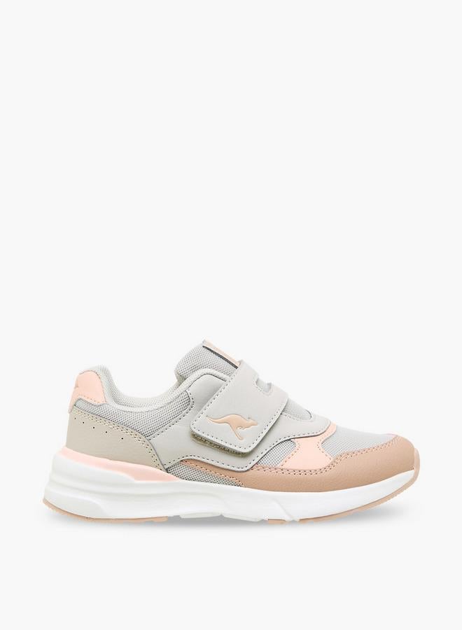 kangaROOS Kids' Panelled School Shoes With Hook And Loop Closure - Image 3