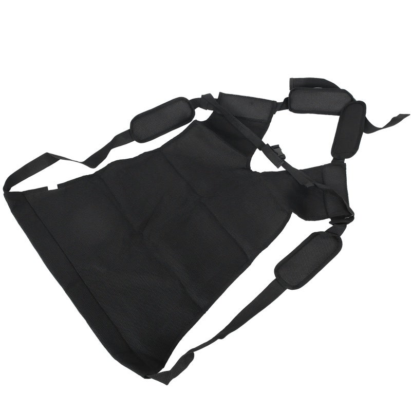 Patient Lift Sling: 39.4x15.7x0.1in Widen Shoulder Pads - Foldable Transfer Belt for Home Care Elderly Transfer - Image 5