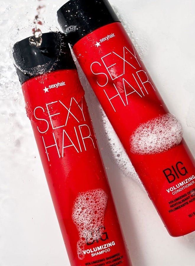 Sexy Hair Big Volumizing Conditioner, 10.1 Oz | Provides Moisture and Hydration | SLS & SLES Sulfate Free | All Hair Types  - Image 4
