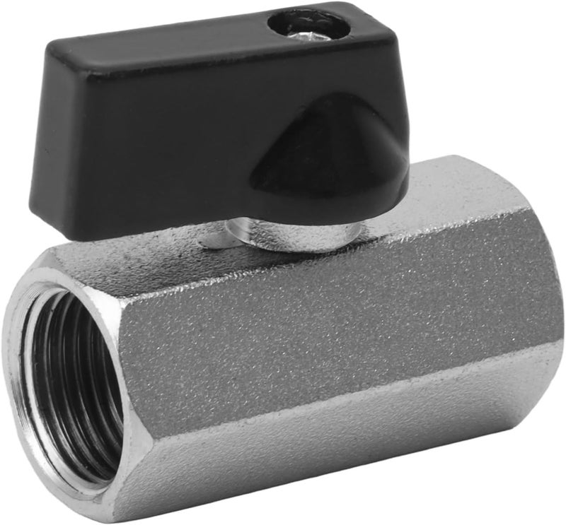 Gas Valve, Copper Core Valve Multipurpose Compact Size Easy Installation for Tap Water Pipeline with Good Sealing Structure, Suitable for Furniture Facilities Such As Gas Pipe or (3/8) - Image 1