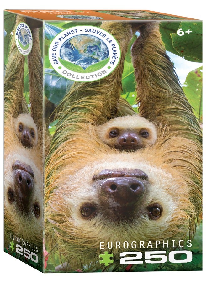 EuroGraphics Hanging Sloths 250 Piece Puzzle