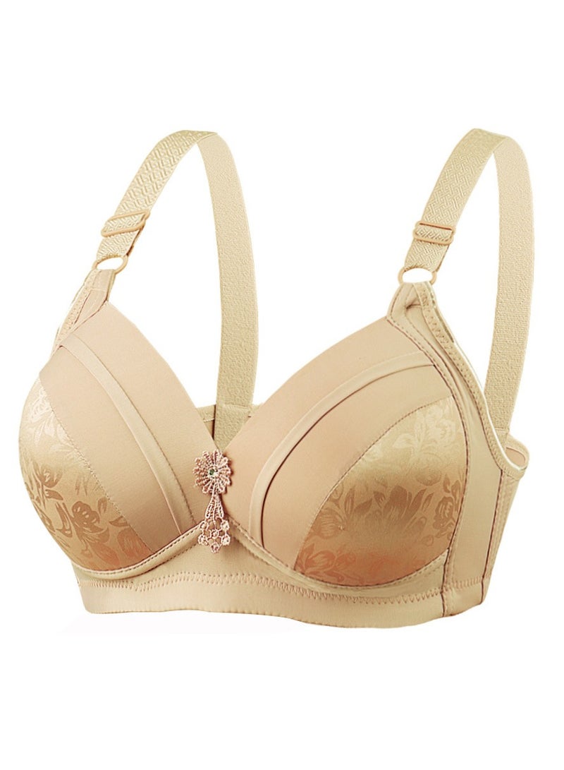 Women's Thin Wire-Free C Cup Bra 3-Piece Set - Image 3