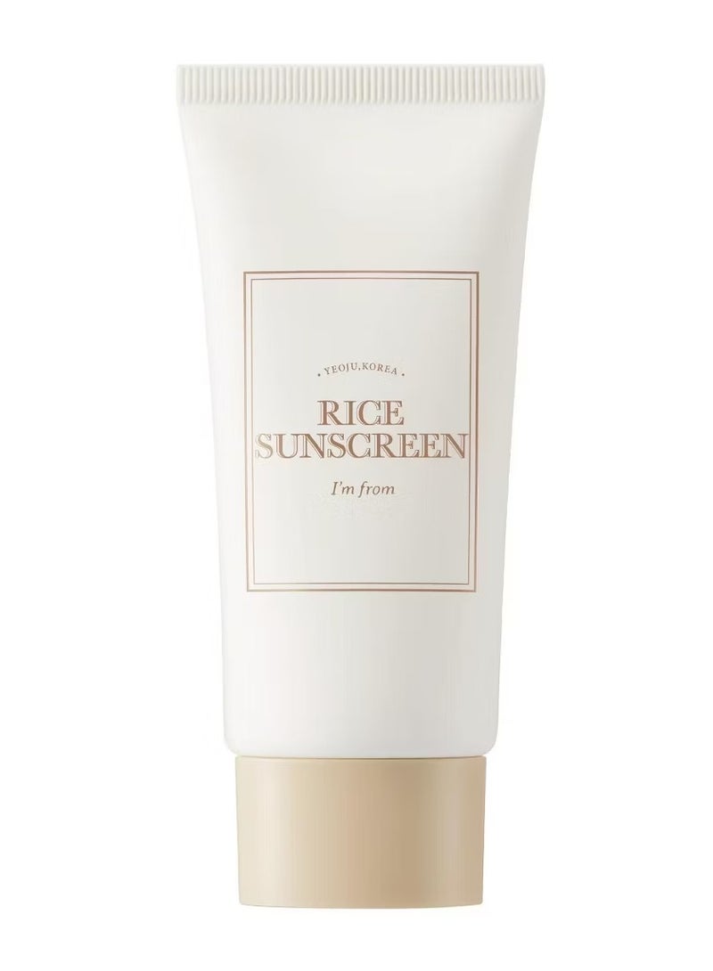 I'm From Korean Rice Sunscreen - 50ml - Image 1