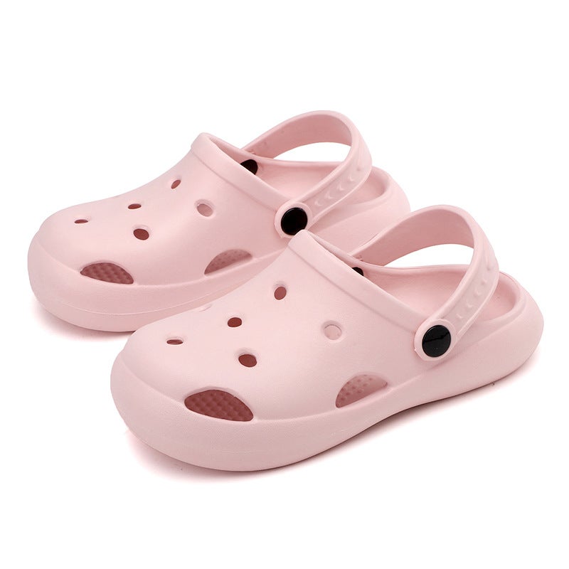 Children'S Baotou Slippers Indoor Soft-Soled Non-Slip Hole Shoes Summer Large Children'S Beach Shoes Men'S And Women'S Sandals - Image 5