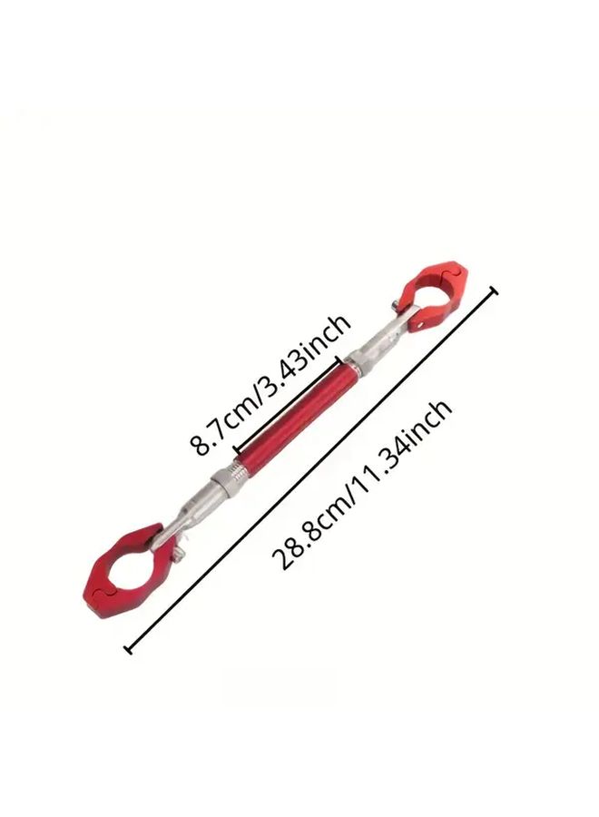 Heavy Duty Silvery Motorcycle Handlebar Reinforcement Bar Off Road CNC - Image 2