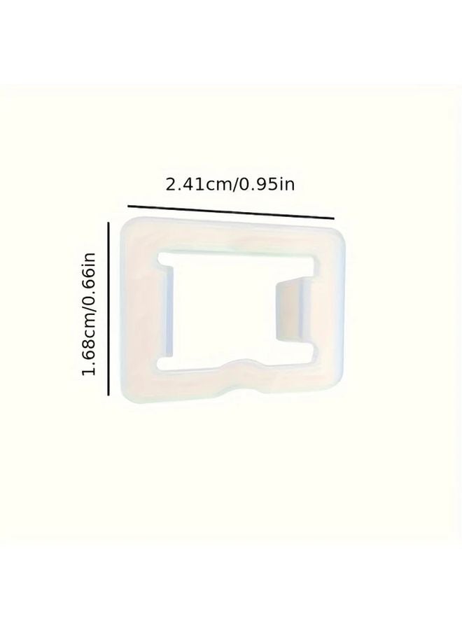 10pcs Matte White Socket Stabilizer Secure Loose Outlets Prevent Disconnections Fire Retardant - Image 4