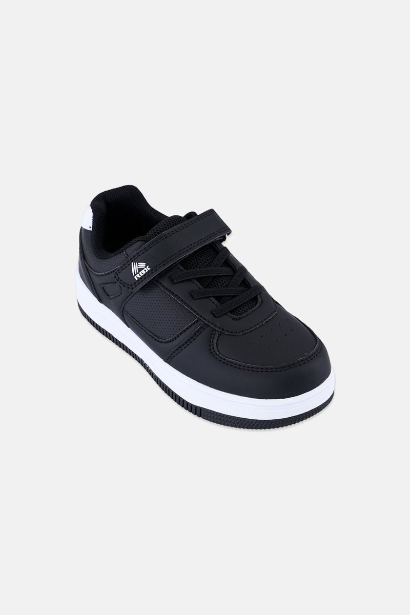RBX Kids Boy Velcro Closure Outdoor Shoes, Black - Image 1