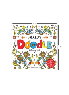 Creative Doodle Coloring Book : Tear Out Sheets Coloring Book for Children  - Image 3