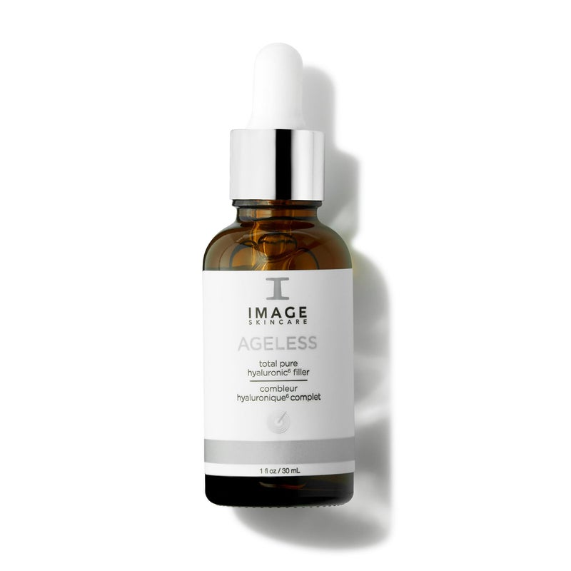 IMAGE Skincare, AGELESS Total Pure Hyaluronic 6 Filler, Facial Hydration Serum, Fill in Look of Fine Lines and Smooth Appearance of Wrinkles, 1 fl oz - Image 1