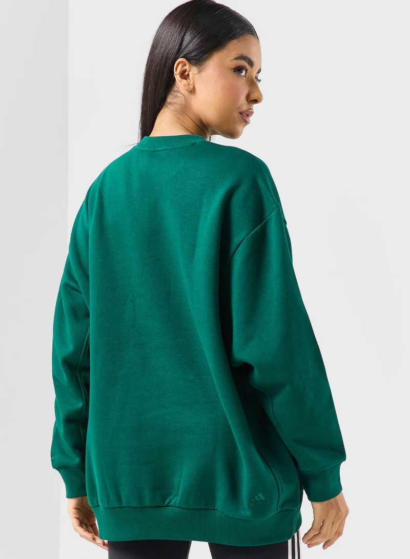 Adidas All Szn Fleece Graphic Sweatshirt