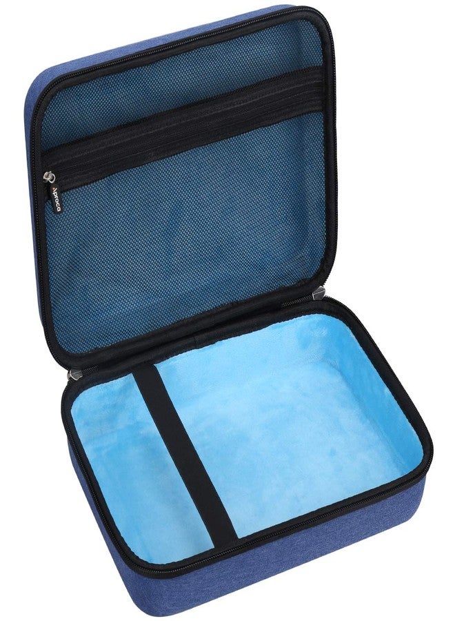 Aproca DVD Player Case Compatible with ieGeek 11.5" / COOAU 11.5" / 12.5" / SQQBZZ 11.5" / SUNPIN New 11.5" / Megatek 12.5" Portable DVD Player, Storage Bag for Accessories - Blue (Case Only) - Image 2