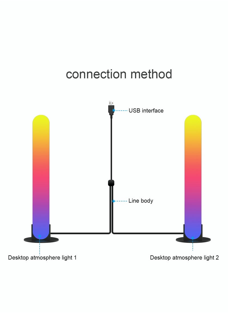 Wifi Smart LED Atmosphere Night Light Bluetooth APP Control Ambient Light For TV Wall Computer Game Room Decoration
