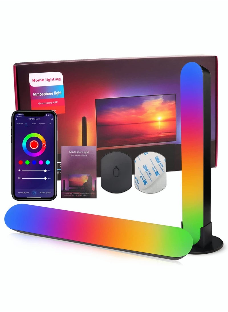 Wifi Smart LED Atmosphere Night Light Bluetooth APP Control Ambient Light For TV Wall Computer Game Room Decoration