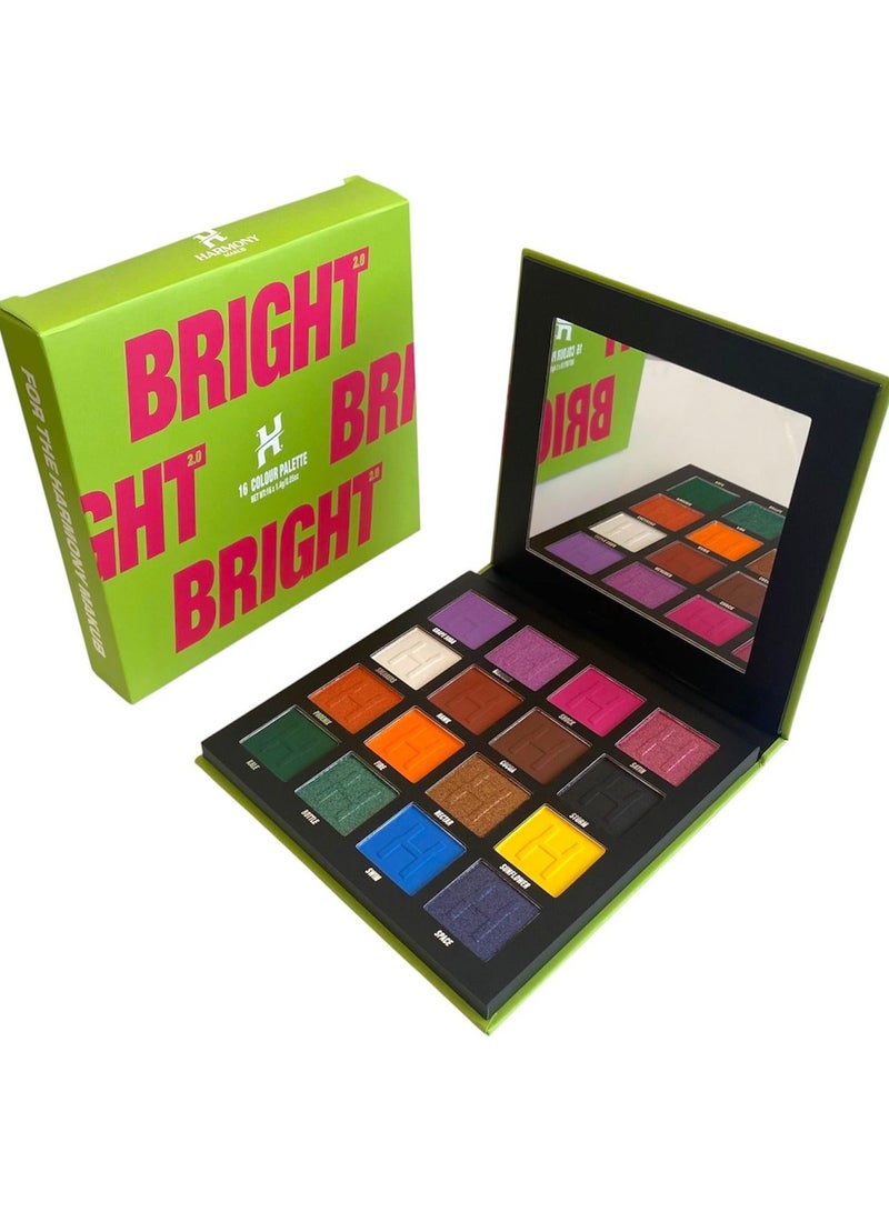 Harmony Makub BRIGHT 2.0 - 16 Colour Palette - Image 1