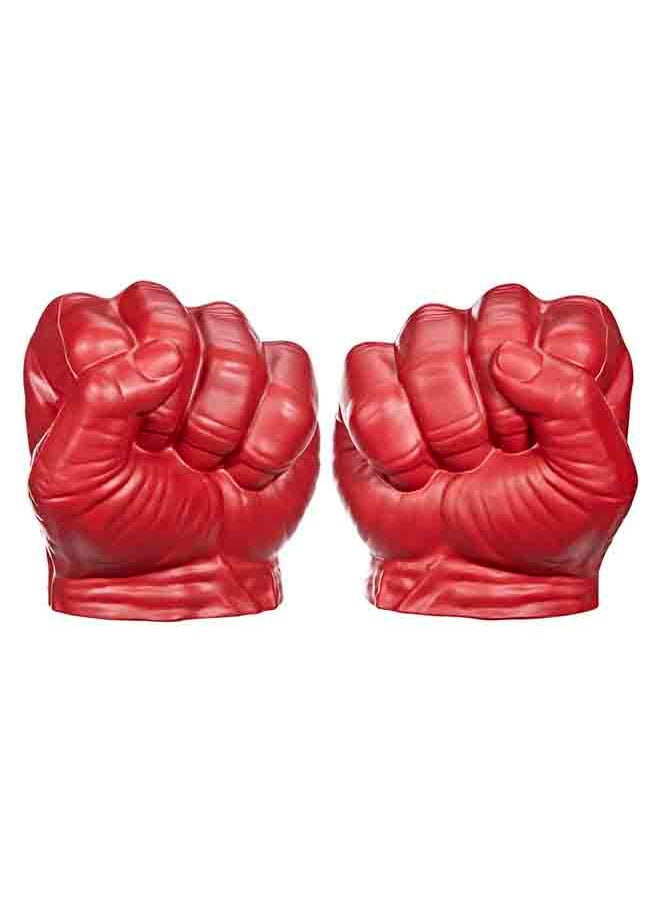 HASBRO - GAMING - Marvel Avengers Captain America: Brave New World Red Hulk Gamma Smash Fists - Image 1