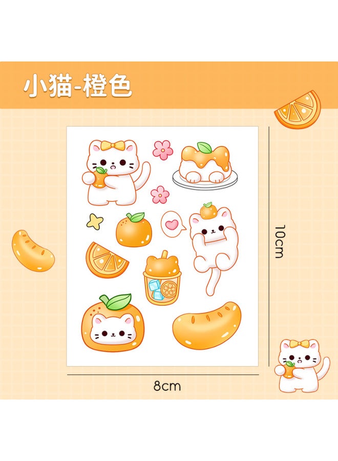 HELPS Creative Cartoon Stickers For Students Cute Pet Waterproof Self-adhesive Diy Handbook Stickers Water Cup Mobile Phone Case Decorative Stickers - Image 1