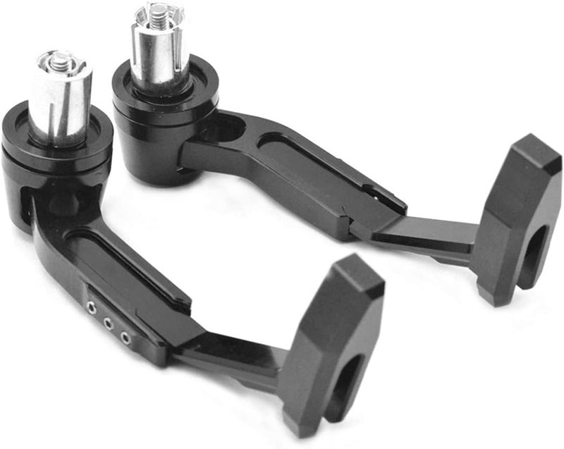 VTRUST Universal Motorcycle Bike Clutch Lever Protector, Brake Guard, Handlebar Levers Protect Handguard, Adjustable & Extendable (Black) - Image 5