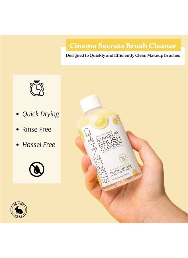 Cinema Secrets Cinema Secrets Professional Makeup Brush Cleaner, Lemon (2oz)  - Image 1