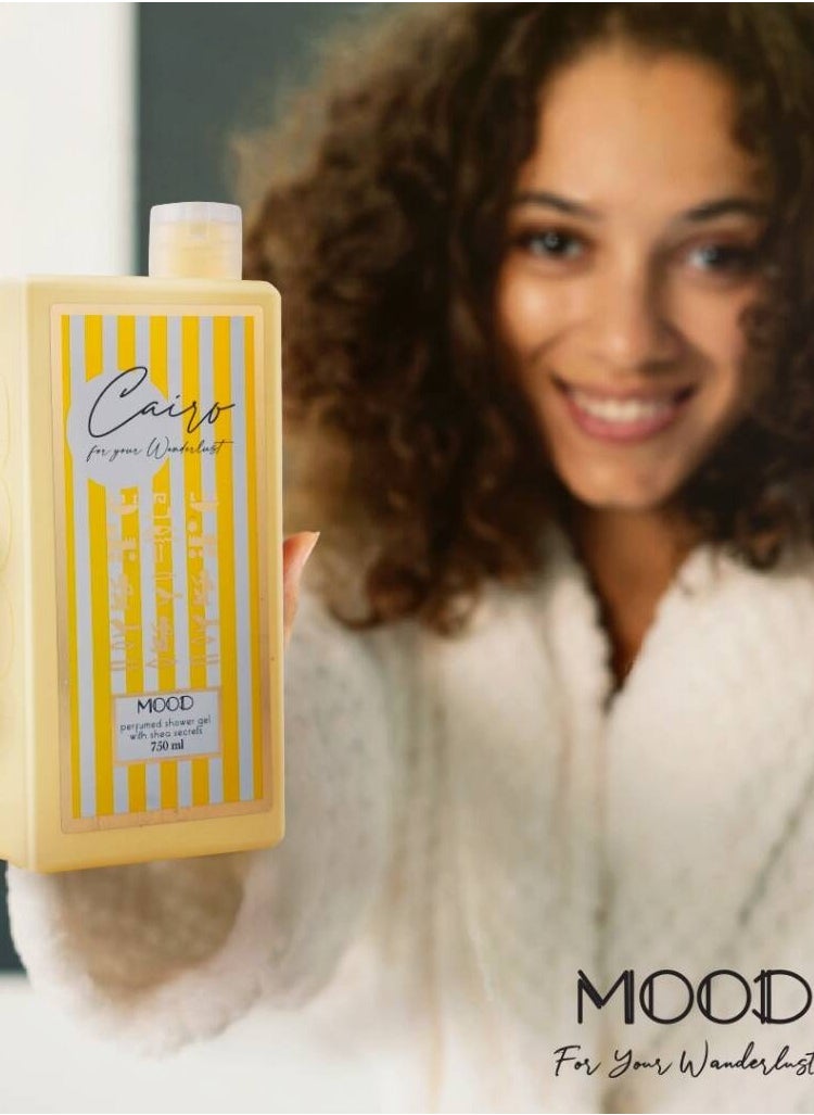 MOOD Mood Shower Gel Cairo Yellow 750 Ml  - Image 3