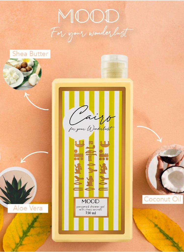 MOOD Mood Shower Gel Cairo Yellow 750 Ml  - Image 2