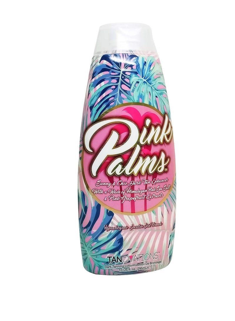 Tanovations Pink Palms Sunny & Chic Dark Tan Enhancer - 10 oz.