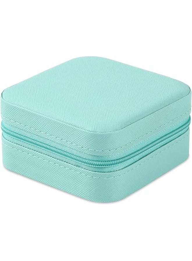 Generic Portable Travel Mini Jewelry Box Leather Jewellery Ring Organizer Case Storage Gift Box Girls Women - Image 2