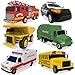 SplashEZ Mold Free 6 Cars Bath Toys for Kids Toddler Bath Toys with No Hole for Water Vehicles Set Ideal Size for Little Hands Safe Durable for Endless Tub Fun Great for Boys Girls Ages 0 - Image 3
