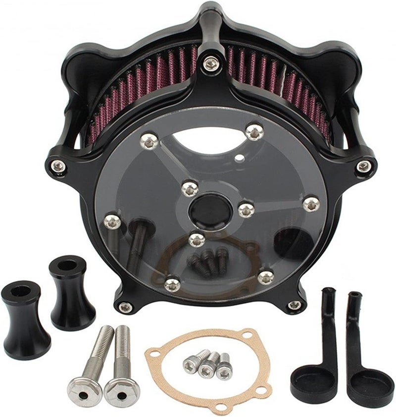 QASULER Motorcycle Air Filter for Harley Models - Image 1