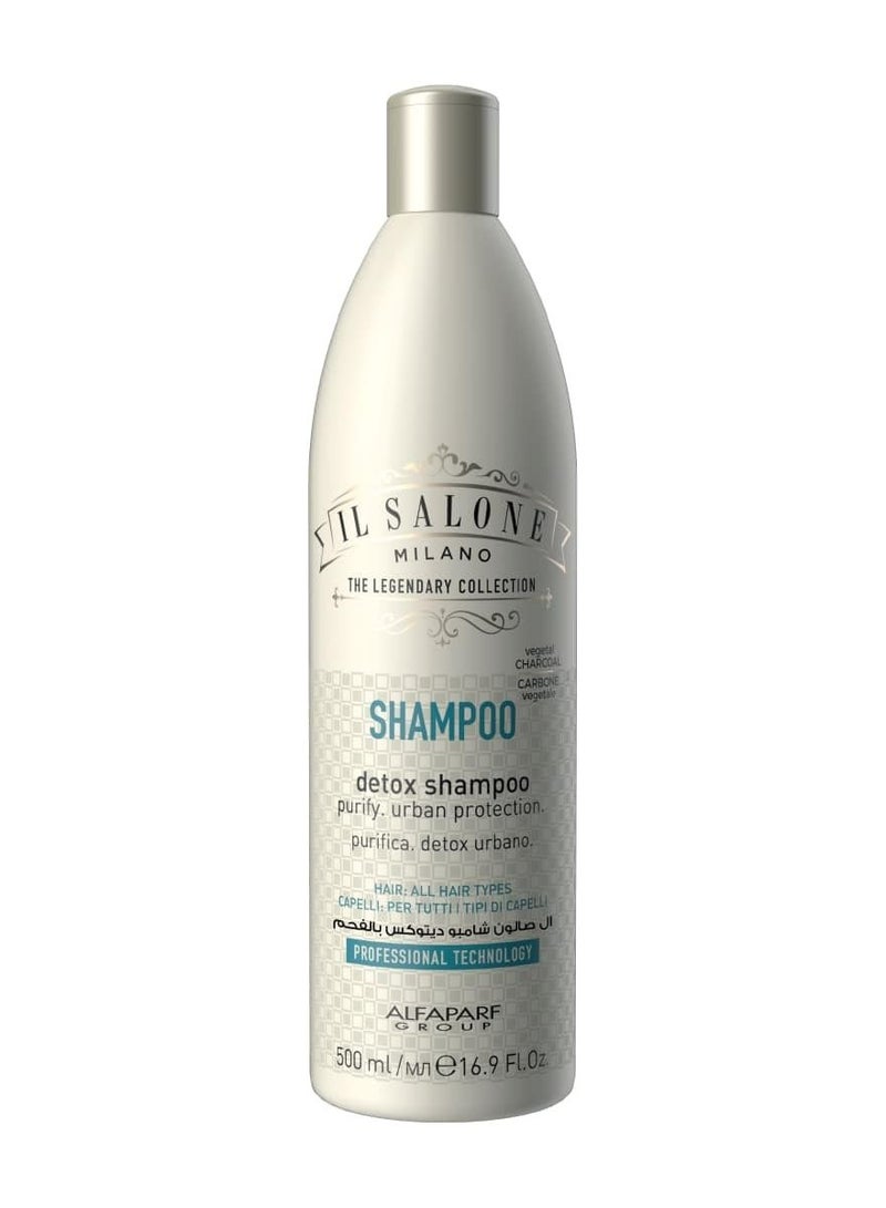 IL Salone sulfate-free shampoo with detox for purifying  all hair types 500ml