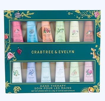 Crabtree and Evelyn Hand Therapy Cream Twelve Pack Gift Set 12 x25m - Image 2