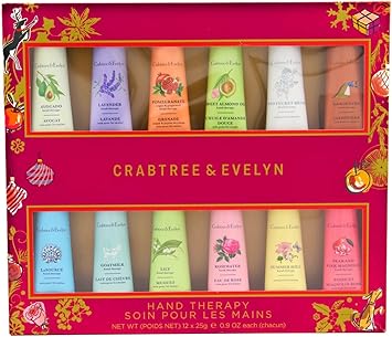 Crabtree and Evelyn Hand Therapy Cream Twelve Pack Gift Set 12 x25m - Image 4