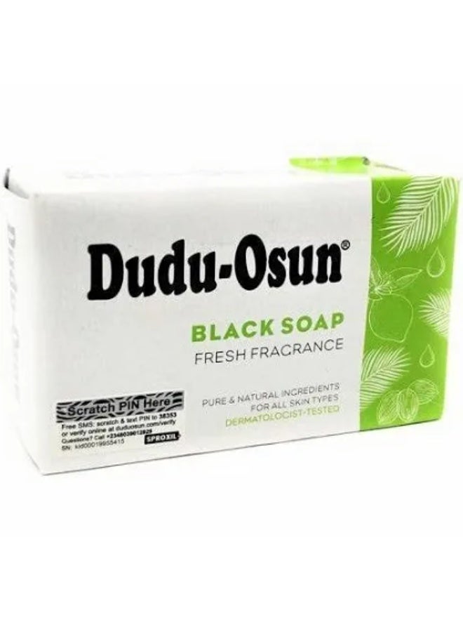 دودو أوسن ​دودو أوسون (Dudu-Osun): الصابون الأفريقي الأسود الأصلي - لبشرة نضرة وصافية - Image 1