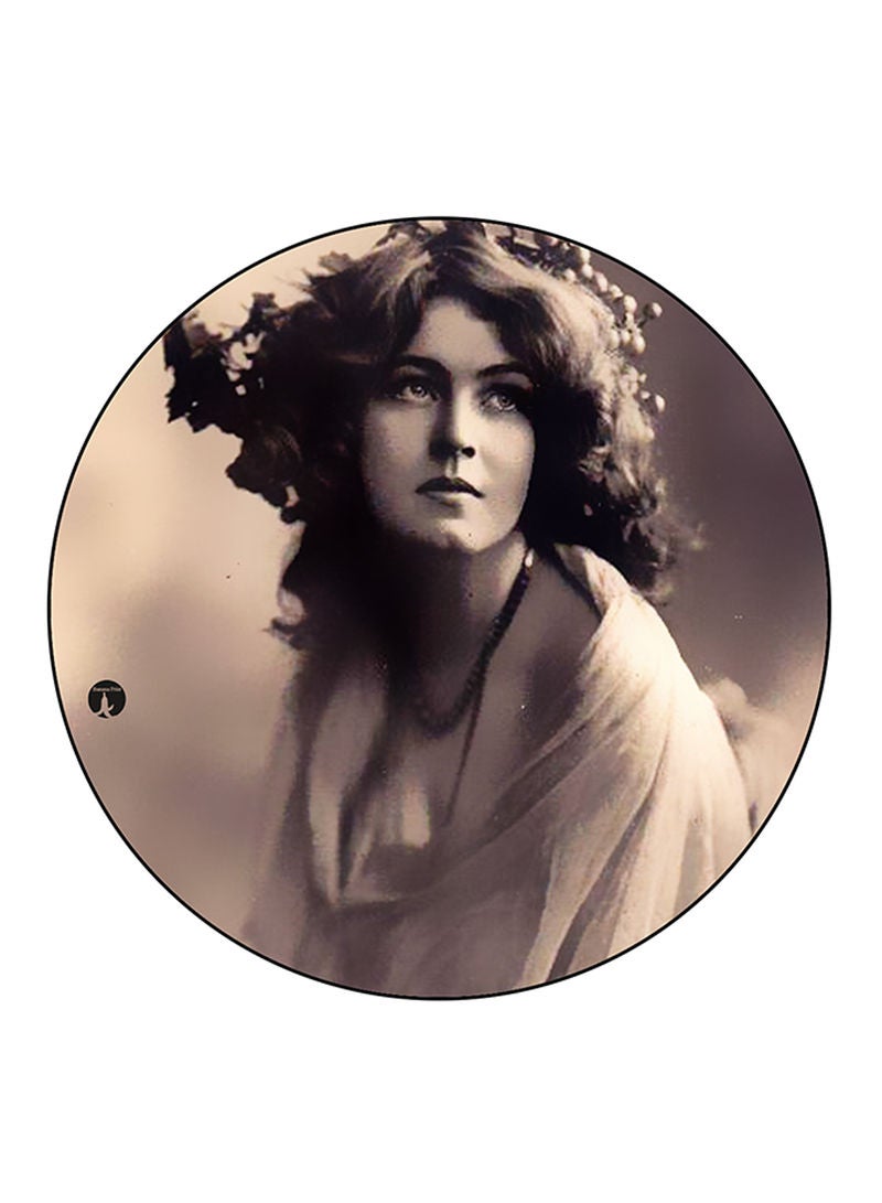 Woman Printed Mouse Pad  Multicolour