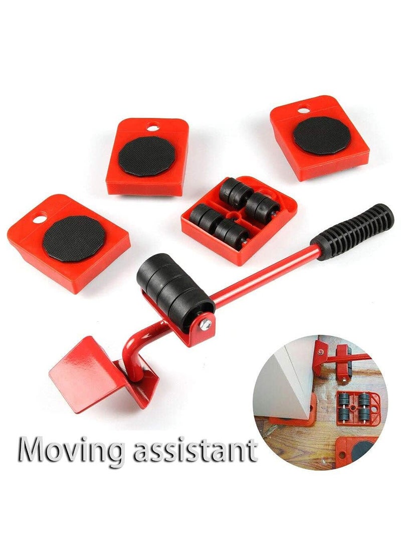 BBD kitchen shop Heavy Duty ABS Steel Adjustable Height Furniture Lifter Sliders Easy Safe Moving Appliance Roller Shifting Tool Suitable for Sofas Couches Refrigerators - Image 2