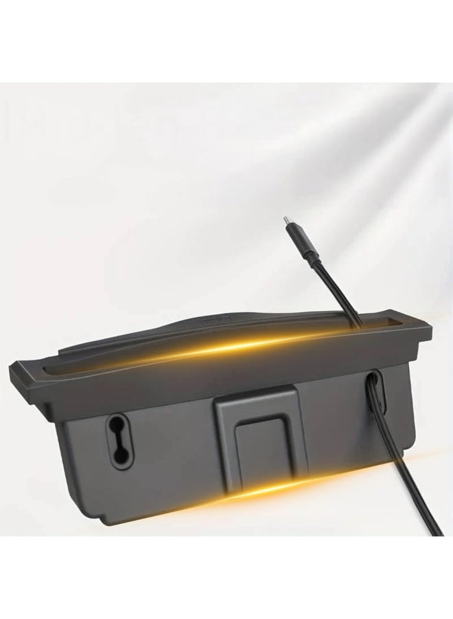 أتش بي أس صندوق تخزين للكونسول الوسطي مع كابل شحن للهاتف – لتسلا موديل 3 وموديل Y - Image 1