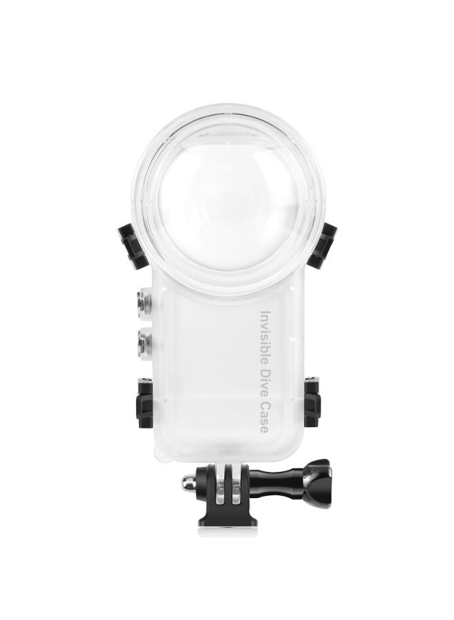 بولوز حافظة غوص مقاومة للماء مع ختم محكم حتى عمق 50 متر لجهاز Insta360 X3 (شفافة) - Image 2