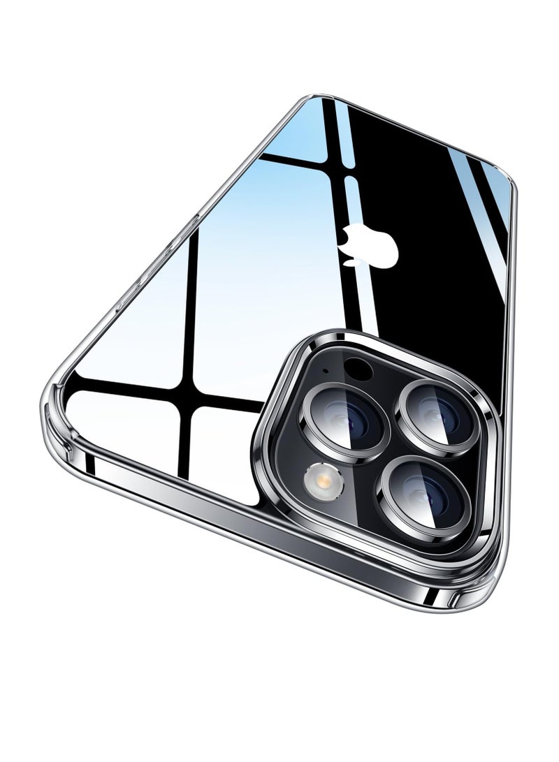 DUSALA For iPhone 15 Pro Max Case Crystal Clear, [Never Yellow Technology] [12FT Mil-Grade Protection] Transparent Slim Cover Women Men for iPhone 15 Pro Max  Phone Case 6.7 inch, Clear - Image 1