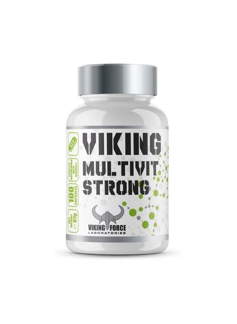 VIKING FORCE LABORATORIES Viking Multivitamin strong 100 cap - Image 1